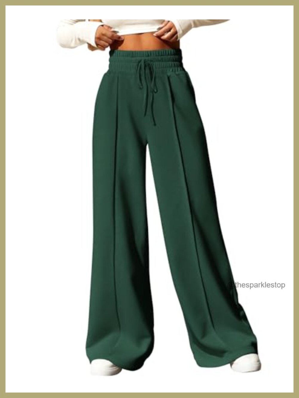 High Waisted Wide Leg Cargo Sweatpants with Pockets Womens Lounge Pants